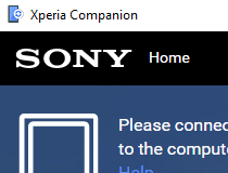 sony xperia pc companion download